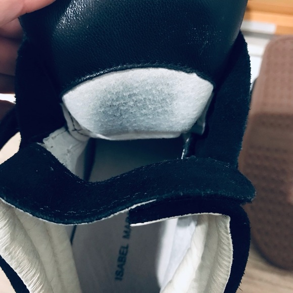 Isabel Marant Beckett Hiden-Wedge Sneaker - Picture 9 of 10